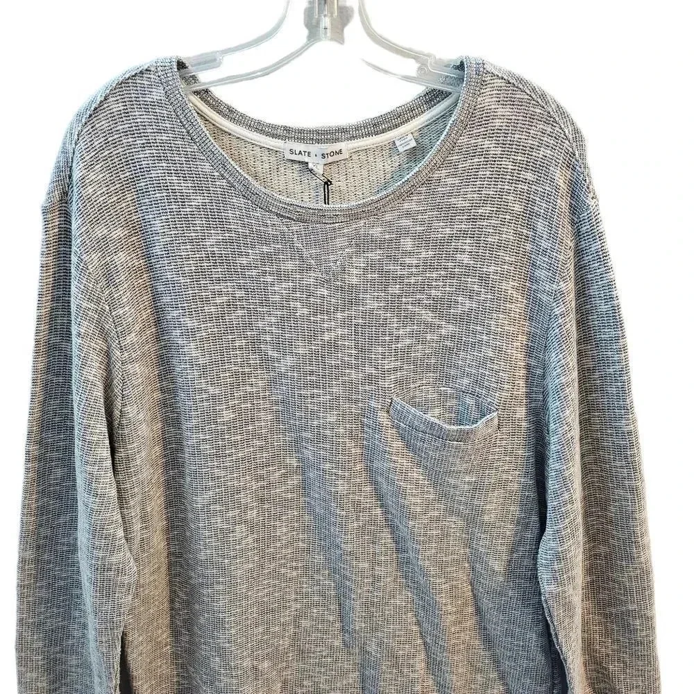 Slate‎ & Stone Long Sleeve Palmer Crewneck Top Size X-large